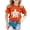 ZAOrange, variant on Trendfront Girls Sea Turtle Hibiscus Flower T Shirt Minimalist Tropical Print Crewneck Short Sleeve Tee Ocean Beach Vacation Clothes Surfing Summer Top