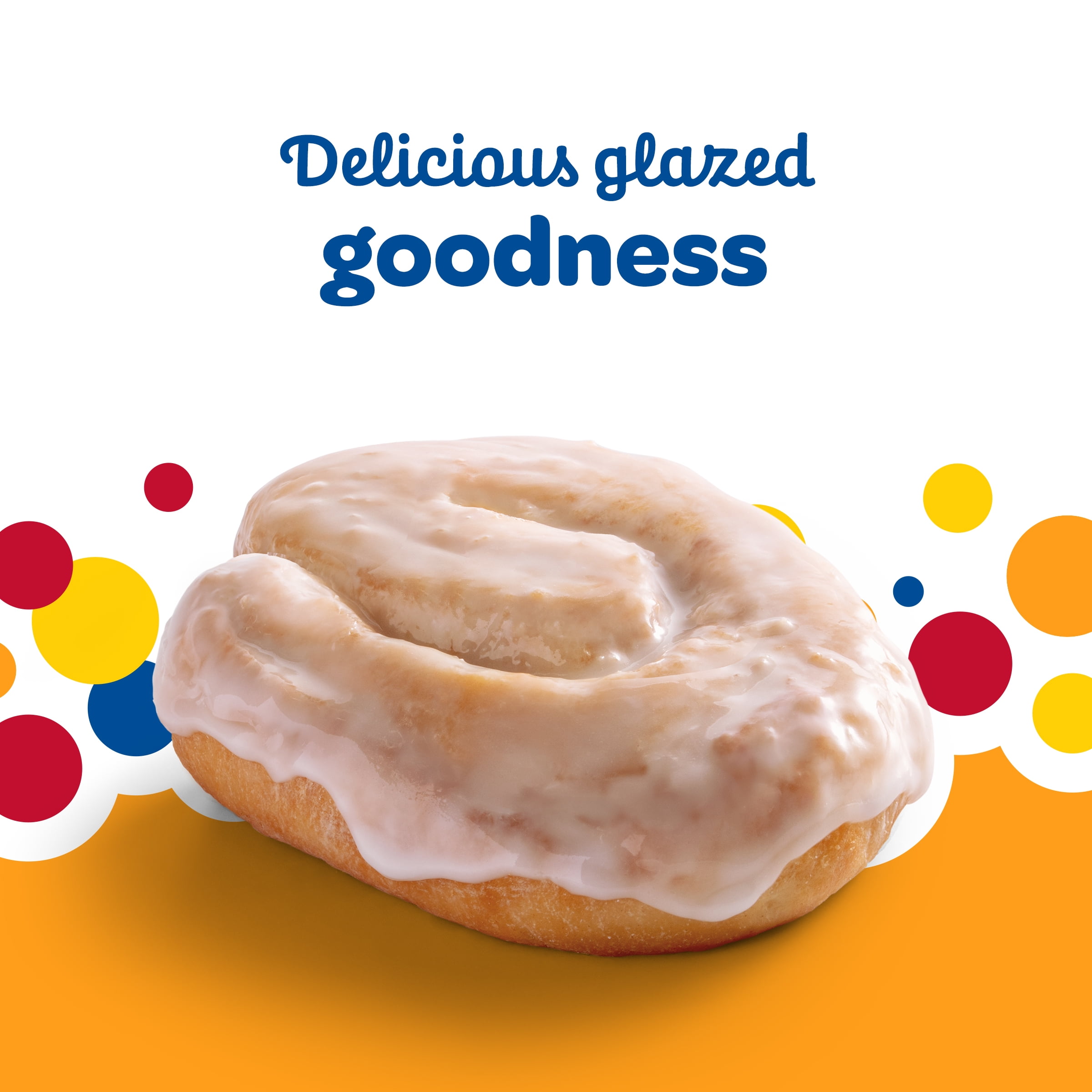 Wonder Glazed Honey Bun, Individually Wrapped Pastry Snack, 4 oz, Shelf-Stable