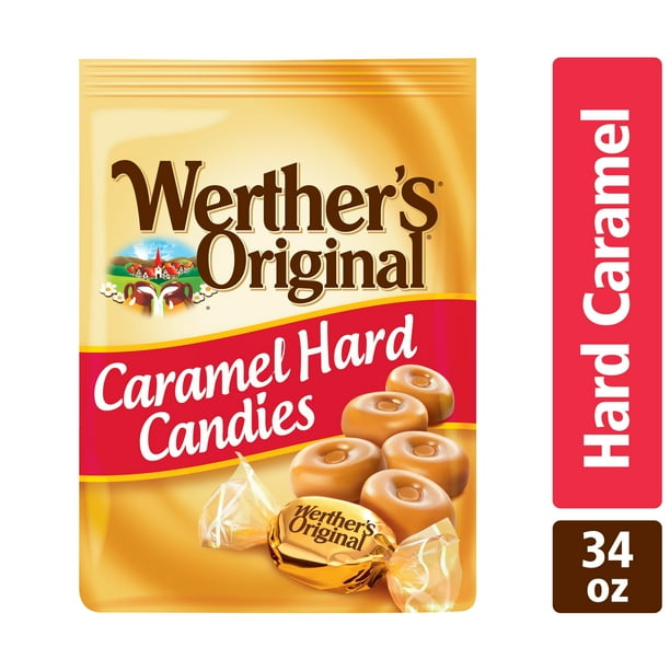 Werthers Original Hard Caramel Candy, 34 Oz