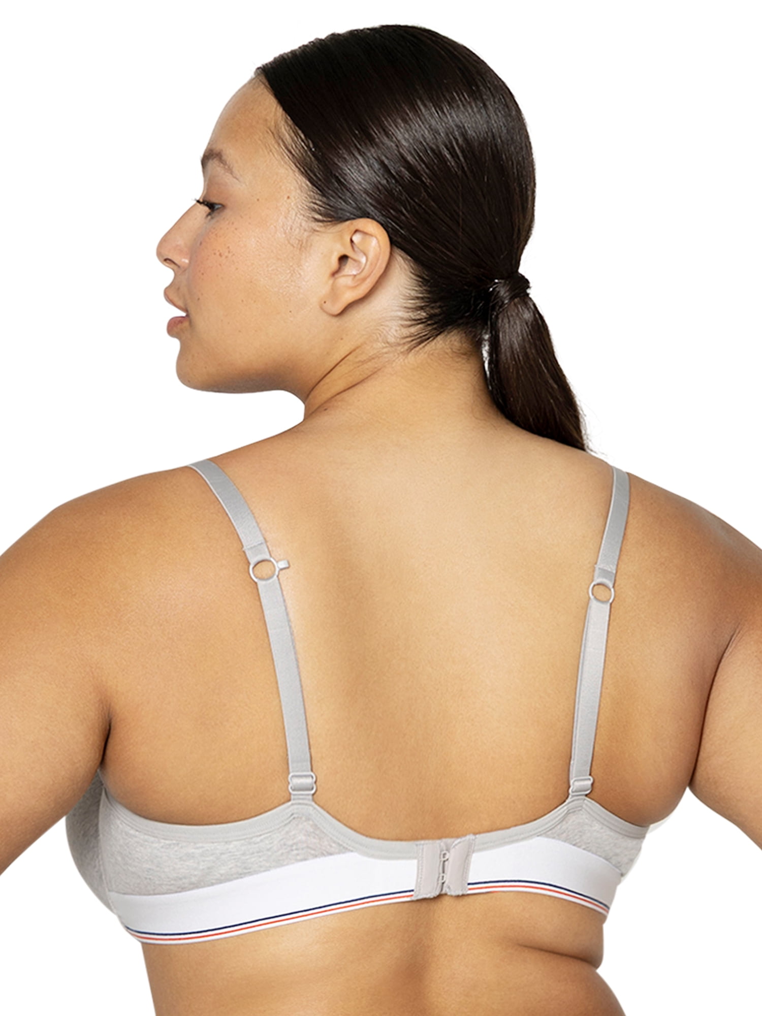 fresh collection by Fruit of the Loom Women's Cotton Demi Push-Up Bra