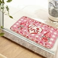 thumbnail image 6 of Non-Slip Welcome Doormat with Heart Pattern for Front Door Entryway, Polyester Indoor Outdoor Rug for Valentine's Day Home Holiday Decor(A), 6 of 8