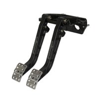 Wilwood 340-14361 Adjustable Dual Pedal, Tandem Cylinder Brake/Clutch, Reverse Swing Mount, 7.00:1