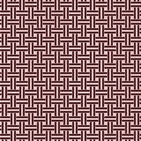 Ahgly Company Machine Washable Indoor Square Transitional Flamingo Pink Area Rugs, 4' Square