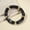 Black, variant on Vintage Acrylic Curved Bangle, Stone Grain Design Bracelet, Fashion Jewelry Accessory for Women, Ideal Gift for Various Special Occasions, Pink