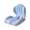 Blue, variant on Ergonomic Seat Cushion 2 in 1 Waist Support and Memory Foam Pad Hollow Design for Coccyx Lumbar Support & Tailbone Pain Relief Suitable for Office Chair Car Safety Seat Household Long Sitting