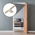thumbnail image 5 of Flush Bolt, 10" Stainless Steel Security Door Guard Latch, Bronze, 5 of 6