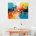 thumbnail image 2 of ONETECH Hand Painted Abstract Oil Painting on Canvas Modern Wall Art Decor Hanging 16\x12\, 2 of 4