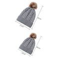 thumbnail image 6 of Guiexla Thermal Beanie Hat Stay Warm Stylish Parent-Child Autumn Winter Cold-proof Fine Workmanship Hat for Cold Weather, 6 of 8