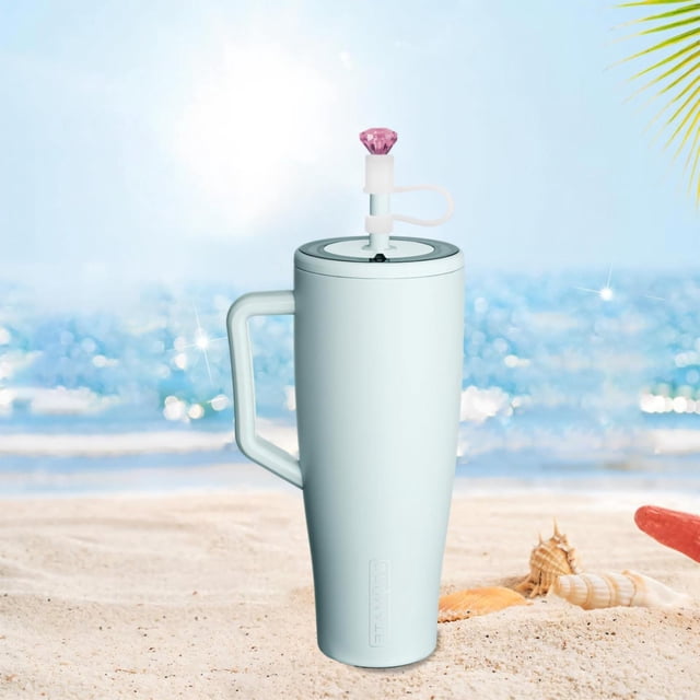 12mm Cover Cap For 30&40 Oz Masonry Reusable Silicone Topper Protector Lid With Cute Mix Colors