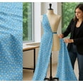 thumbnail image 5 of Soimoi Cotton Cambric Fabric Daisy Shirting Printed Fabric 1 Yard 42 Inch Wide, 5 of 7