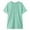Mint Green, variant on Huanglei Girls Pleated T Shirts Kids Summer Short Sleeve Fashion Tops Tees 5 14 Years