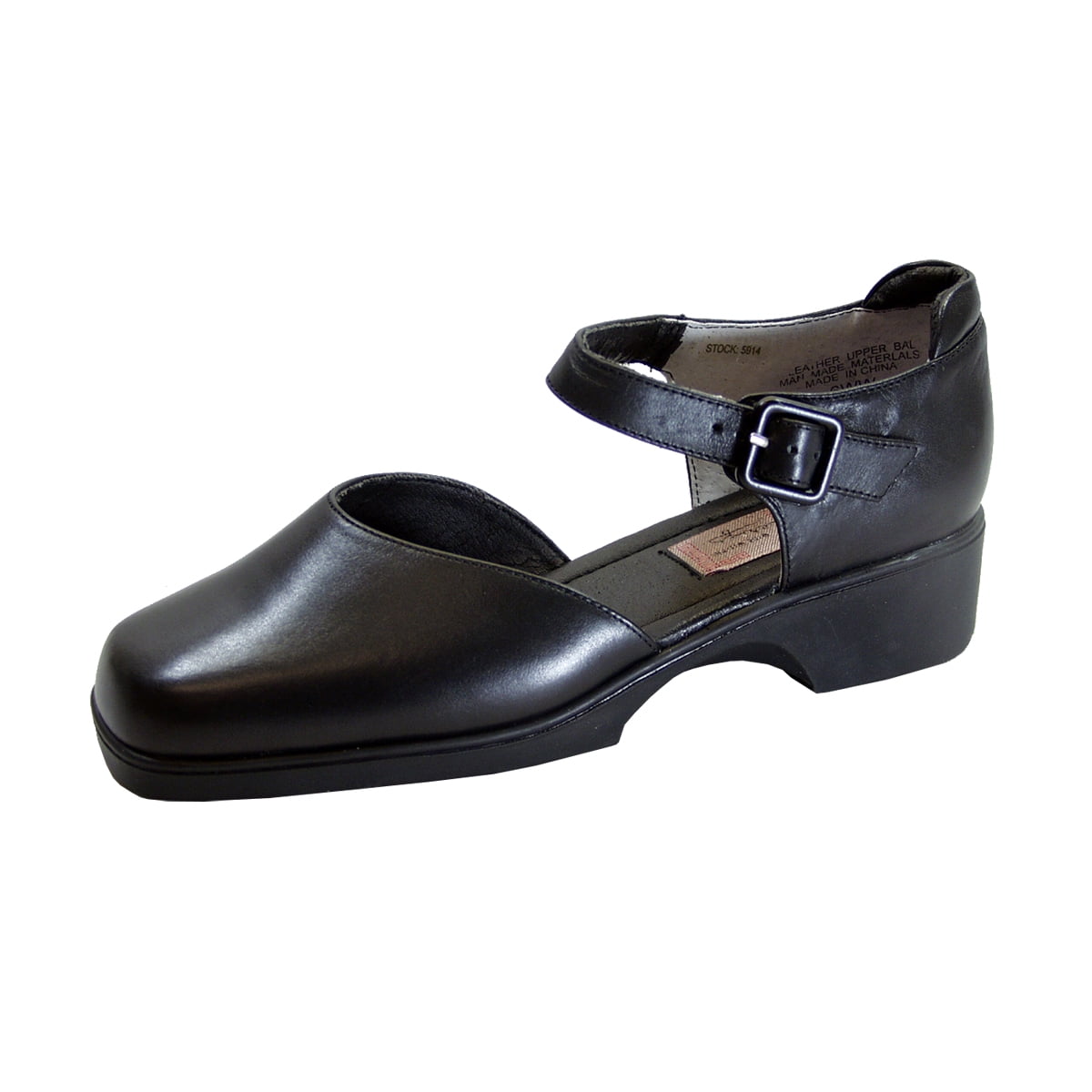 wide width leather shoes