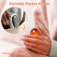 thumbnail image 3 of Hand Warmers Rechargeable,1 Pack 4000mAh Electric Portable Pocket Heater, Heat Therapy Great for Outdoors, Hunting, Golf, Camping, Warm Gifts, 3 of 9