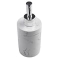 thumbnail image 2 of MYG for Resin Soap Dispenser Pump Bottle 270ml Round Refillable Liquid Container for Bathroom Kitchen Office Countertop Shampoo Body Wash Dish Soap, 2 of 10