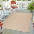 thumbnail image 1 of Erbanica Quick Dry Solid Indoor Outdoor Rug, 6 ft 7 in x 9 ft, Water and Mildew Resistant, UV Protective Coating, 1 of 8
