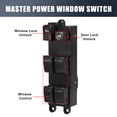 thumbnail image 3 of Interruptor de ventanilla eléctrica Unique Bargains para Nissan X-Trail 2002-2007, 3 of 7