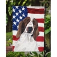 thumbnail image 3 of Carolines Treasures SC9024GF USA American Flag with Welsh Springer Spaniel Flag, Small, Multicolor, 3 of 3