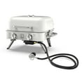 thumbnail image 2 of Kenmore 2-Burner Portable Tabletop Retro Gas Grill, Pearl White, 2 of 15