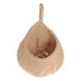 thumbnail image 1 of Miangastore Rustic Style Fruit Vegetable Basket Woven Straw 1Pcs 9.1X6.3X4.5In, 1 of 8