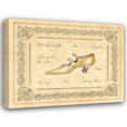 thumbnail image 1 of Banafshe Schippel 34x28 Gallery Wrapped Canvas Wall Art Titled - Dancing Shoe, 1 of 4