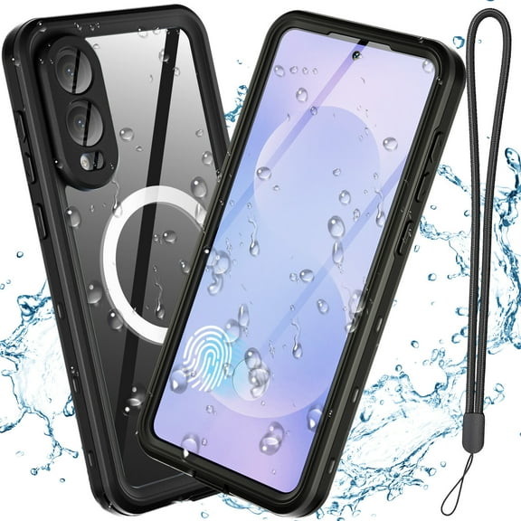 AICase Waterproof Case For Samsung Galaxy S25 Edge Waterproof Case Shockproof Dirtproof MagSafe Cover