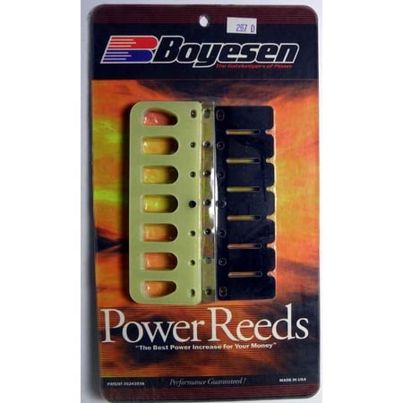 OEM Grade 7-Petal Drag Racing Reed Set Compatible with Mercury Mariner V6 200-280HP Racing Outboard 2-Stroke 7-Petal Intake Block 2.4L 2.5L 3.0L