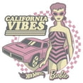 thumbnail image 2 of Mens Mattel Hot Wheels and Barbie California Vibes T Shirt, 2 of 5