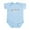 Sky Blue, variant on - Lake George, Retro, Body Suit - Baby Light Bodysuit, Size Newborn - 24 Months