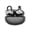 Black, variant on Open-Ear Bone Conduction Earclip Headphones, Wireless 6.1 TWS, Zero Sound Leakage & Ergonomic Secure Fit. Built-in Mic for Calls, Compatible with iOS and Android Devices