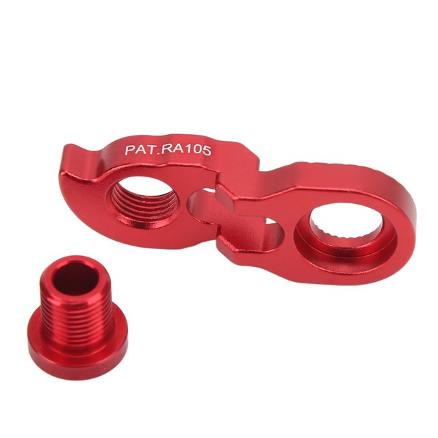 RISK - Extensor de gancho trasero para desviador de bicicleta de aluminio para bicicleta de montaña de 40T, 42T, 46T, 50T y 52T