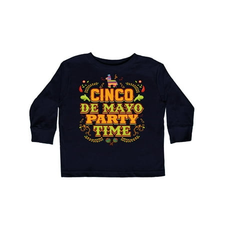 

Inktastic Cinco de Mayo Party Gift Toddler Boy or Toddler Girl Long Sleeve T-Shirt