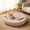🌻 Khaki#211, variant on Round Plush Pet Bed for Dogs and Cats, Semi Enclosed Warm Sleeping Nest, Machine Washable Soft Cotton