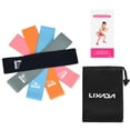 thumbnail image 2 of 5 Pack Resistance Loop Bands Elastic Bands Fitness Gymnastics Band for Workouts Pilates Yoga Physical Therapy, 2 of 7