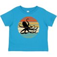 thumbnail image 3 of Inktastic Octopus Vintage Sunset Boys or Girls Baby T-Shirt, 3 of 5
