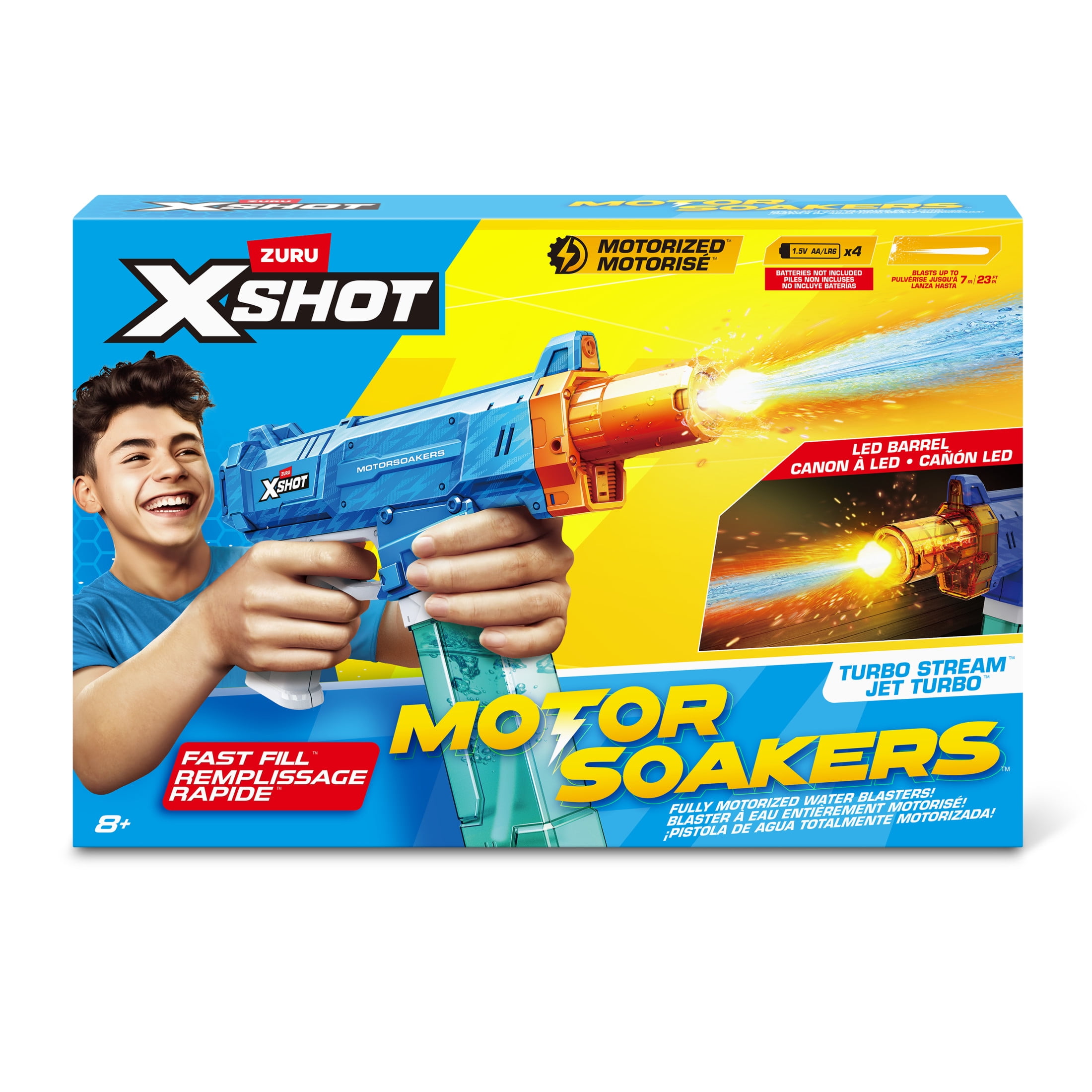 XSHOT Water Turbo Stream Motor Soaker 23ft Range Motorized