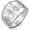 Gold, variant on Nature-Inspired Sakura Cherry Blossom Ring Gold, Silver Stainless Steel Accessories Size 7-11 Hollow Out Jewelry Party Cocktail Rings for Women