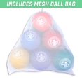 thumbnail image 2 of GoSports Inflatable Dodgeball - No Sting Balls - Includes Ball Pump &amp; Mesh Bag, 6 Count., 2 of 6