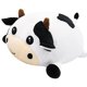 thumbnail image 2 of Un regalo lindo Peluche de vaca gigante, almohada de peluche de vaca, 35 cm, ideal para niños, regalo de Navidad y cumpleaños (ojos redondos)., 2 of 4