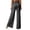 A01-Grey, variant on 2026 Coral Fold Over Yoga Pants, On Trend Solid Wide Leg Loose Lounge Pant with Ruched Waist, Women Y2k Stretchy Loose Yoga Sports Pants
