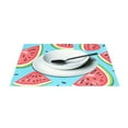 thumbnail image 3 of Watermelons 12×18 inch Placemats Heat Resistant Washable Foldable Rectangular Placemats Set Decoration Indoor Outdoor for Kitchen Dining Table 6PCs, 3 of 8