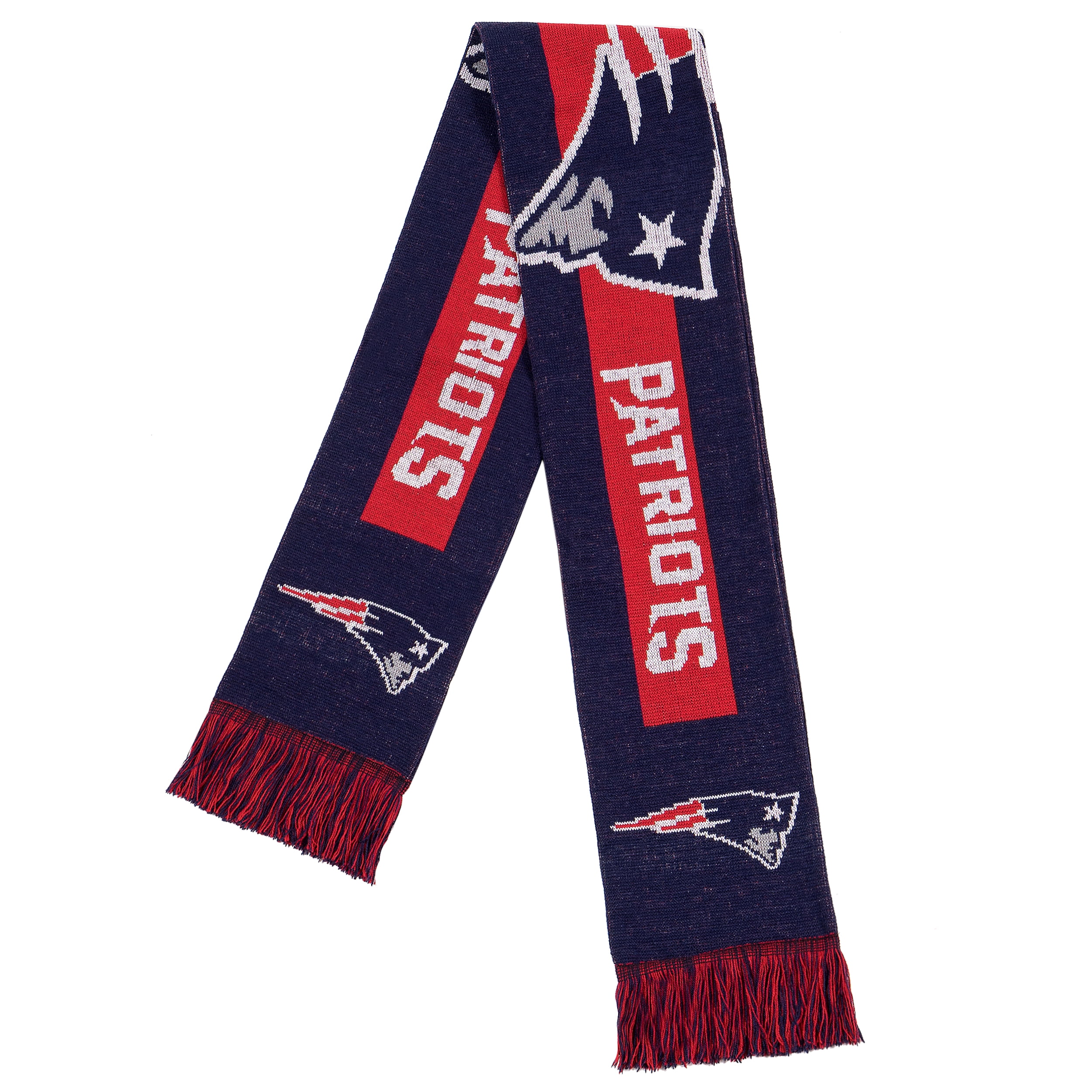 Forever Collectibles - NFL Adult Big Logo Scarf, New England Patriots