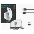 thumbnail image 6 of Logitech MX Master 3S Wireless Mouse, Pale Gray, 6 of 9
