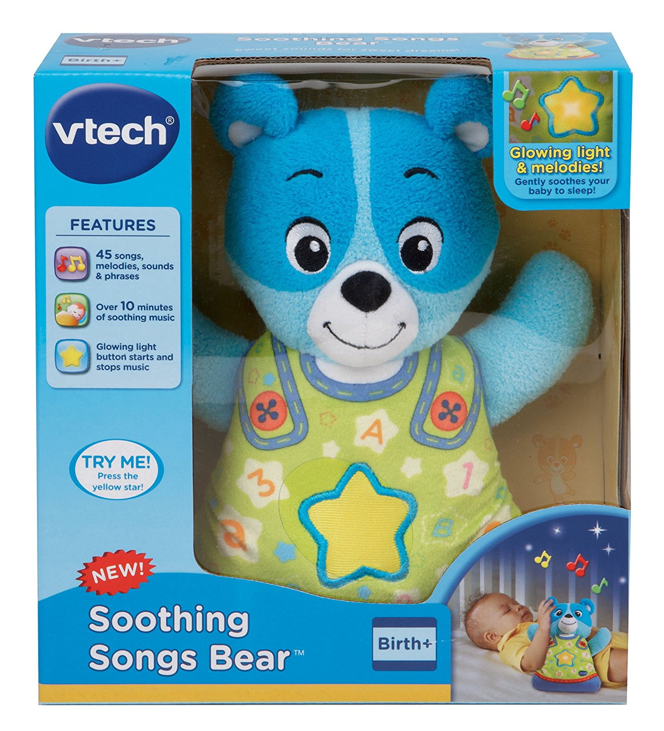 vtech pink teddy bear