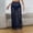 Purple, variant on Women's Lace Sheer Sequined Split Long Skirt High Waist A-line Summer Beach Maxi Skirts L