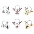 thumbnail image 3 of Stainless Steel Keychains Set of 6 Graduation Gifts for Students with Assorted Colors, 3 of 5