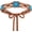 Brown, variant on Boho Braided Belt for Women Hand-Woven Wax Rope & Turquoise Belt Western Tassel Belts for Dress, 2" Wide
