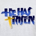 thumbnail image 3 of CafePress - He Has Risen Light T Shirt - Men's Classic Graphic T-Shirt, 3 of 4
