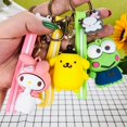 thumbnail image 2 of Sanrio Hello Kitty Anime Figurine Kawaii Cat My Melody Rubber Pom Purin Keroppi Pochacco Badtz Maru Chococat Bag Keychain Gifts SH, 2 of 7