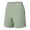 Light Green, variant on Mens Shorts Summer Casual Lightweight Breathable Elastic Waist Wide Straight Leg Athletic Shorts with Pockets