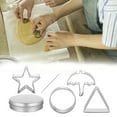 thumbnail image 2 of 1/2/3Sets Candy Making Tools Kit - Cookies Games Stainless Steel Cutters Kit,Baking Tools, Baking Challenge Game Tools for Baking and Cooking Home & Kitchen kit, 2 of 8